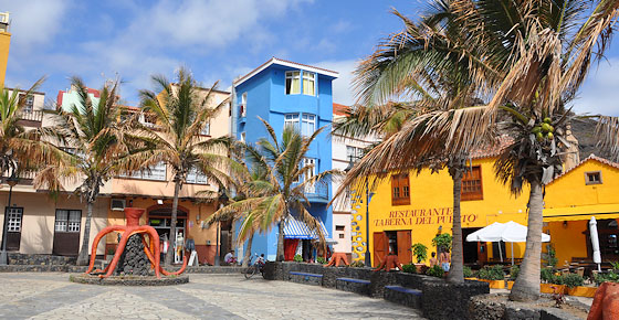 Plaza in Puerto Tazacorte
